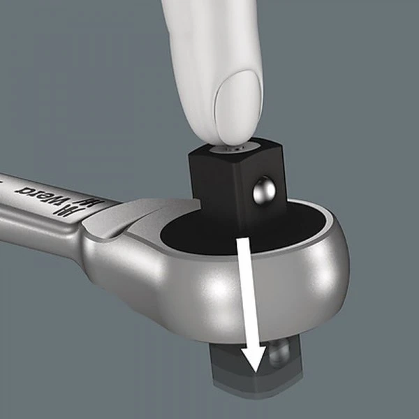 Wera Durchsteckvierkant 1/2"-Antrieb, Metrisch 8100 SC 7, 05004077001 – Bild 6