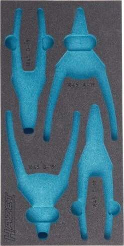 Hazet 2K-Weichschaum-Einlage, 163-124L