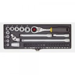 Proxxon Feinmechaniker-Steckschlüssel- Und Schraubersatz 1/4", 32-tlg., 23078