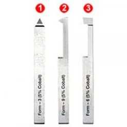 Proxxon Drehstahlsatz Zum Gewindeschneiden, 3-tlg. HSS (8 X 8 X 80 Mm), 24540