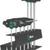 Wera Schraubendrehersatz Quergriff, Haltefunktion 467/7 TORX HF 2, 05023456001