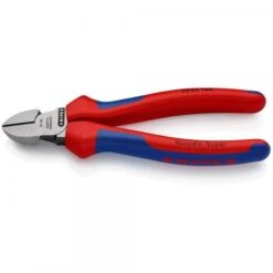 Knipex Seitenschneider Schwarz Atramentiert Mit Mehrkomponenten-Hüllen 160 Mm, 70 02 160