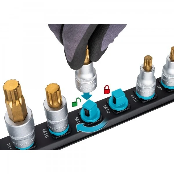 Hazet KURZER RAIL 1/2",E-TORX-5-FACH, 900E-SR/5 – Bild 3