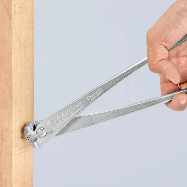 Knipex Kraft-Monierzange Hochübersetzt Vernickelt 300 Mm, 99 14 300 – Bild 4