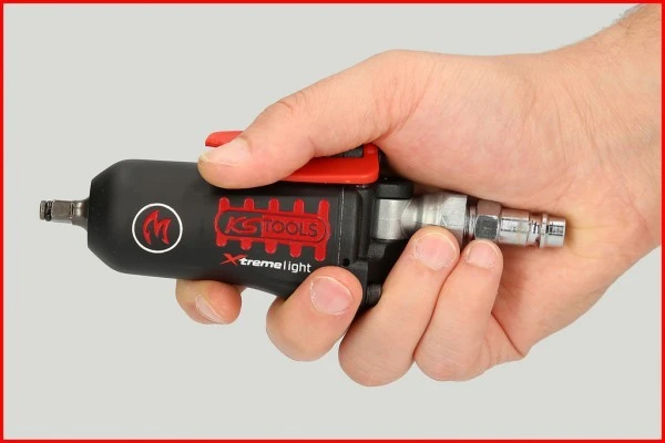 KS Tools 1/4" MONSTER Xtremelight Mini-Druckluft-Schlagschrauber Mit Umschaltwippe, 108Nm, 515.1470 – Bild 3