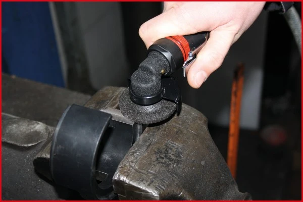 Ks Tools KS-Tools 1/4" SlimPOWER Mini-Druckluft-Stab-Trennschleifer, Kurz, 515.5550 – Bild 3