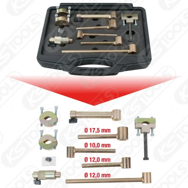 Ks Tools KS-Tools Spurstangenlehren-Satz, 9-tlg., 700.1685