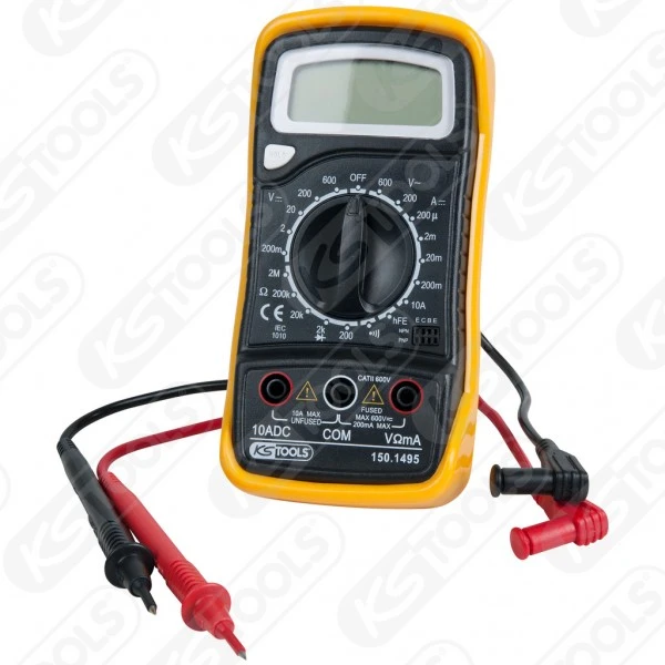Ks Tools KS-Tools Digital Multimeter Inkl. Prüfspitzen, 150.1495