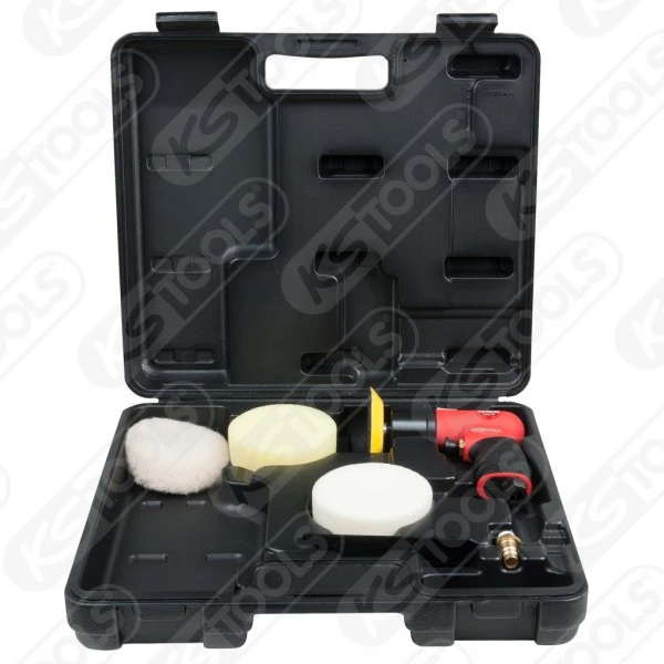 Ks Tools KS-Tools 1/4" Mini-Druckluft-Polierer-Satz, 5-tlg., 515.5120