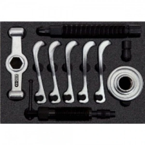 KS Tools Hydraulik-Radnabenabzieher-Gelenkwellenausdrücker,11-tlg., 700.1400