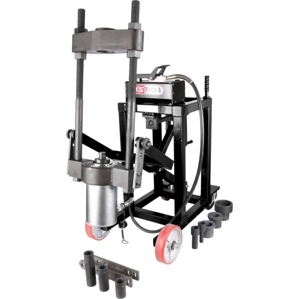 KS Tools Achsschenkelbolzen-Presse, 75t, Mit Hülsen-Satz, 29-tlg., 460.3620 – Bild 5