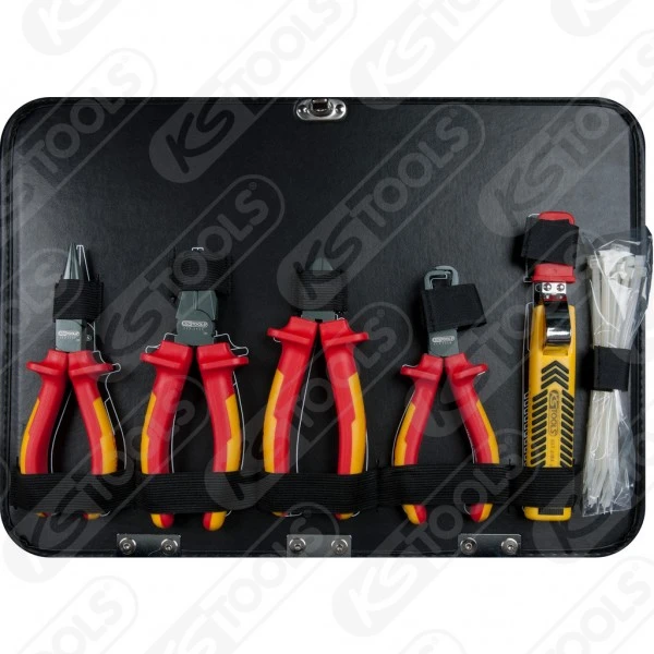 Ks Tools KS-Tools 1/4" + 1/2 Elektriker-Werkzeugkoffer, 128-tlg., 911.0628 – Bild 7