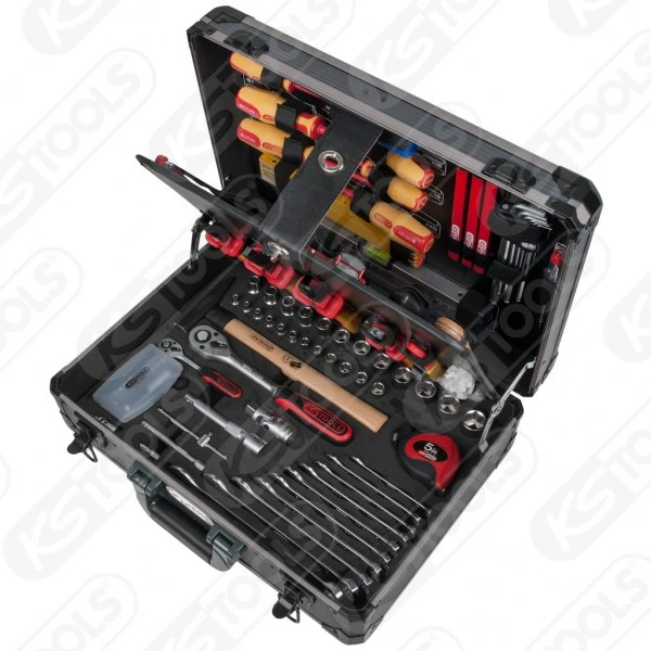 Ks Tools KS-Tools 1/4" + 1/2 Elektriker-Werkzeugkoffer, 128-tlg., 911.0628 – Bild 9