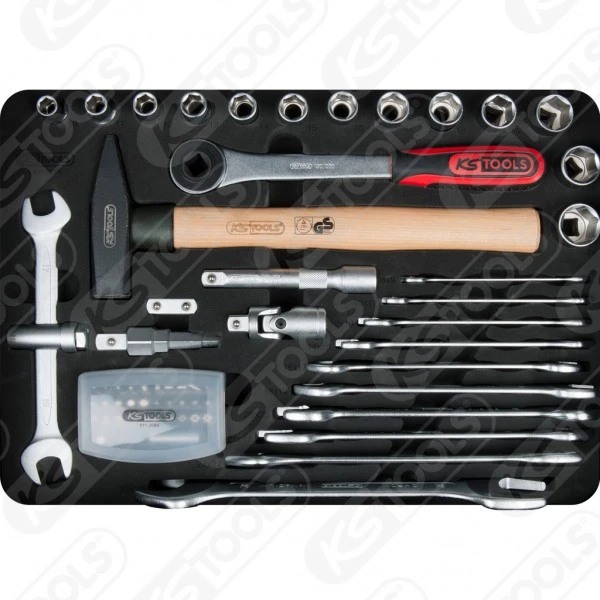 Ks Tools KS-Tools 1/4" + 1/2" Sanitär-Werkzeugkoffer, 95-tlg., 911.0695 – Bild 8
