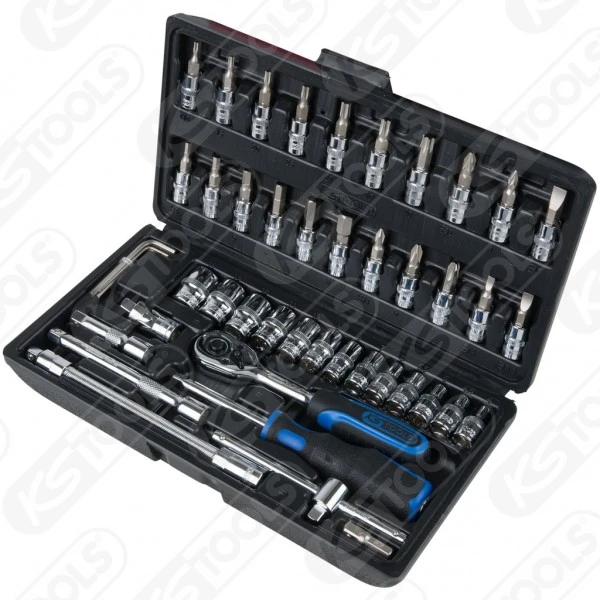 Ks Tools KS-Tools 1/4" CHROME+ Steckschlüssel-Satz,48-tlg., 918.0648 – Bild 2