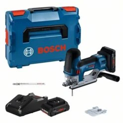 Bosch Akku-Stichsäge GST 18V-155 SC, 2 Akku Akku 4.0Ah, Ladg. L-BOXX 06015B0002