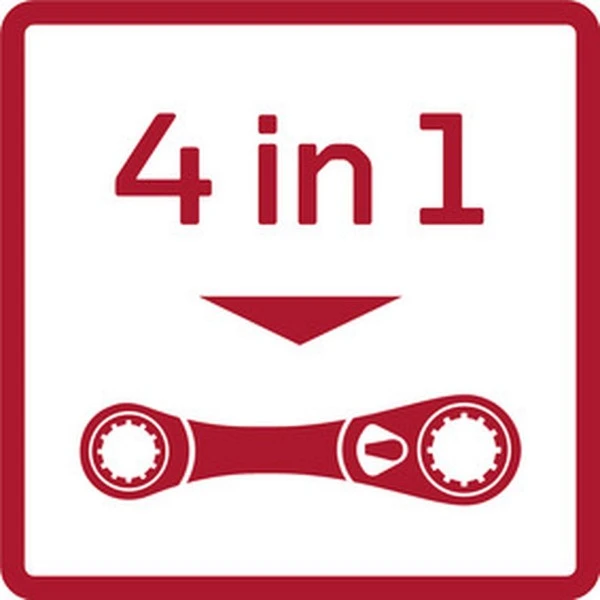 Gedore Red Dp.Ringratschenschl.R/L. 10+13, 3300899 – Bild 3