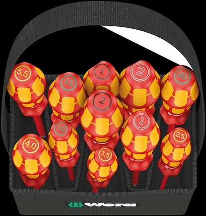 Wera Schraubendrehersatz Kraftform 2go 100, 05004310001 – Bild 2