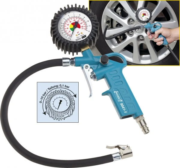 *Hazet Reifenfüll-Messgerät, 9041-1 – Bild 2