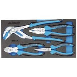 Gedore 1500 CT1-142 Zangen-Sortiment In Check-Tool-Modul, 2309025