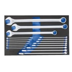 Gedore 2005 CT4-7 XL Ring-Maulschlüssel-Satz Check-Tool-Modul,18-teilig,2704226