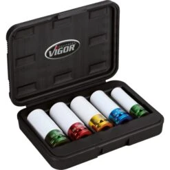 Vigor Schlagschrauber Steckschlüssel-Einsatz Satz, V2257